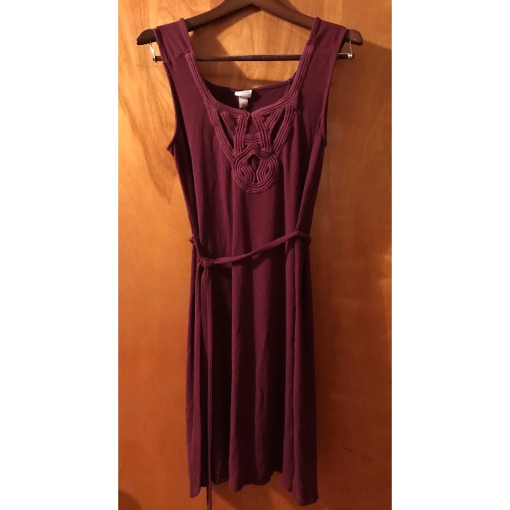 Merona Sheath dress with belted waist - Medium